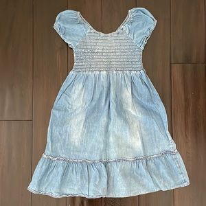 Girls denim dress from Paris